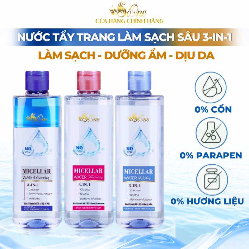 nước tẩy trang soone